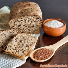 Low Carb Leinsamenbrot