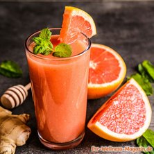 Cremiger Grapefruit-Ingwer-Smoothie