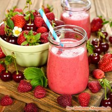 Cremiger Sommerbeeren-Smoothie