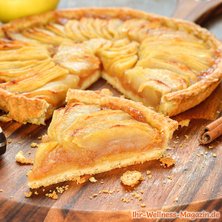 Saftige Low Carb Apfeltarte