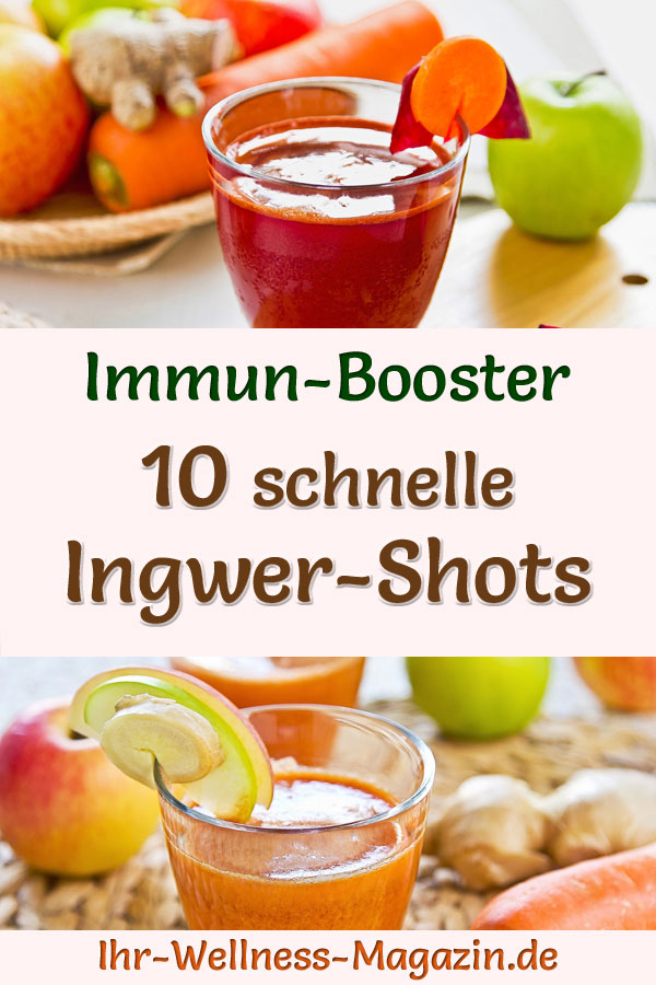 Ingwer-Shots Selber Machen - 10 Einfache Rezepte Fürs Immunsystem