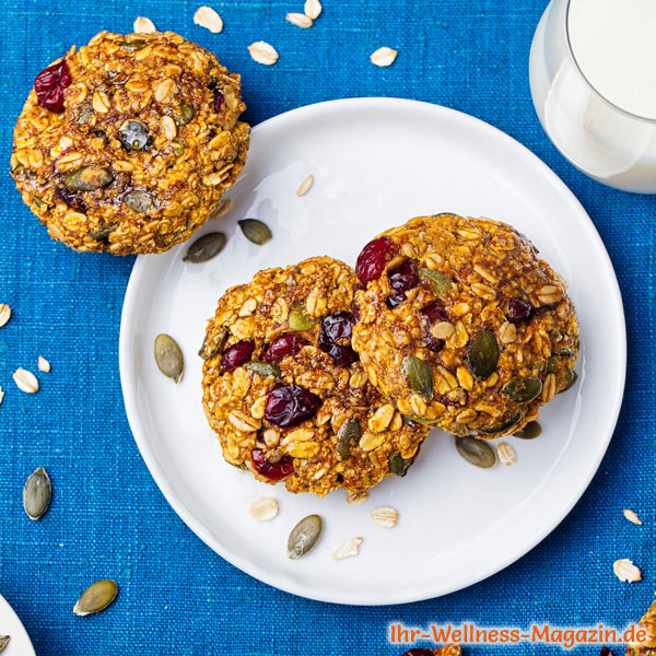 Gesunde Haferflocken-Kekse backen - 15 Rezepte ohne Zucker