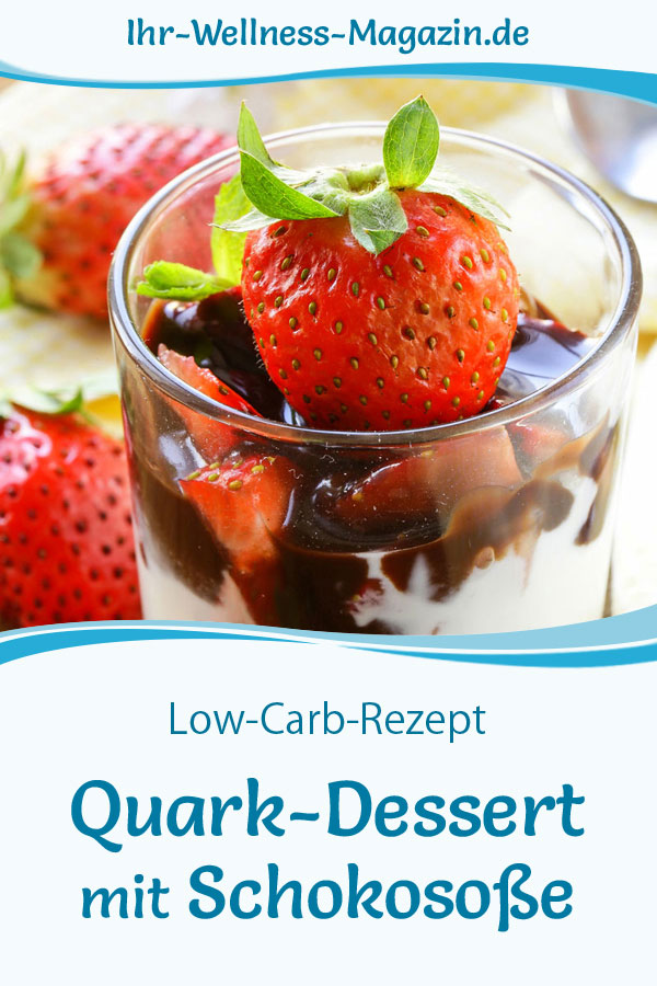 Einfaches Low Carb Quark-Dessert Im Glas - Rezept Für Nachtisch