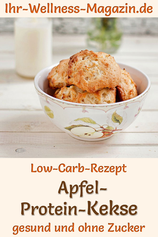 Low Carb Apfel Protein Kekse Schnelles Rezept Ohne Zucker